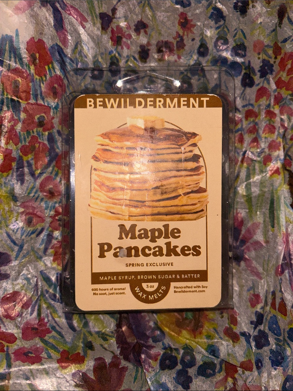 “Maple Pancakes” Crumble soy wax melts